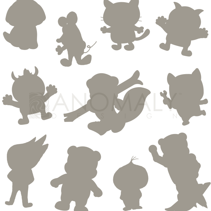 オリジナルキャラクター制作：福島県郡山市アノマリーデザイン