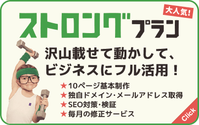 ストロングプラン：沢山載せて動かして、ビジネスにフル活用！